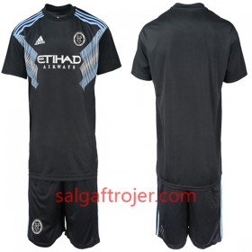 New York City Fodboldtrøjer Børn Udebanesæt 2018/19 Kort ærmer